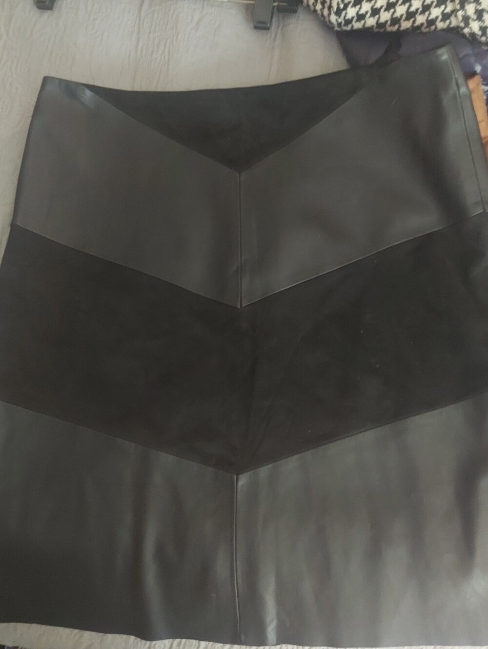 THE LIMITED Collection Suede And leather Skirt Like New!